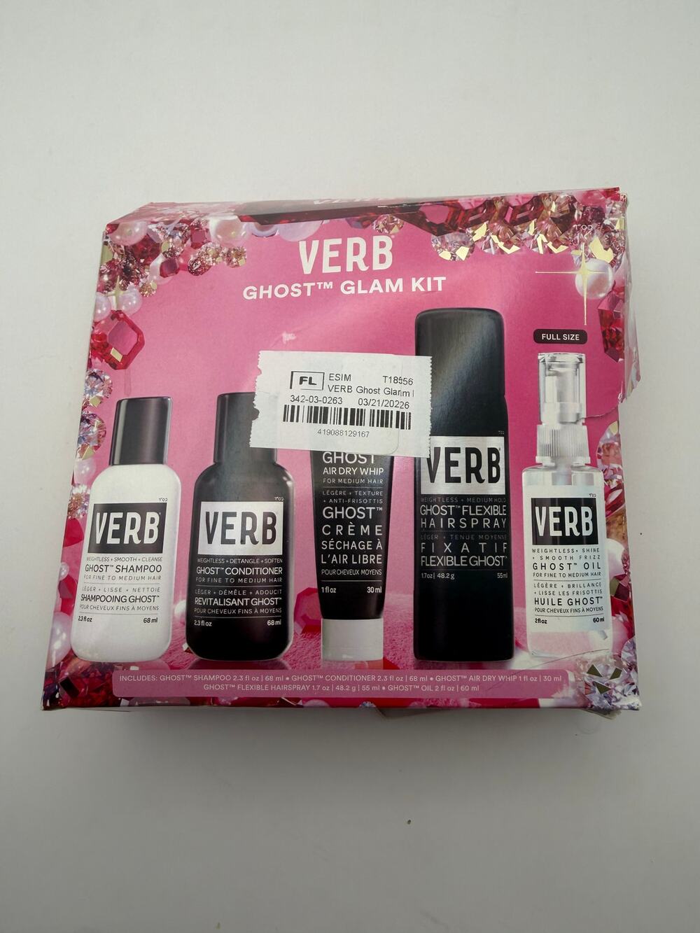 Verb Ghost Glam Kit NIB